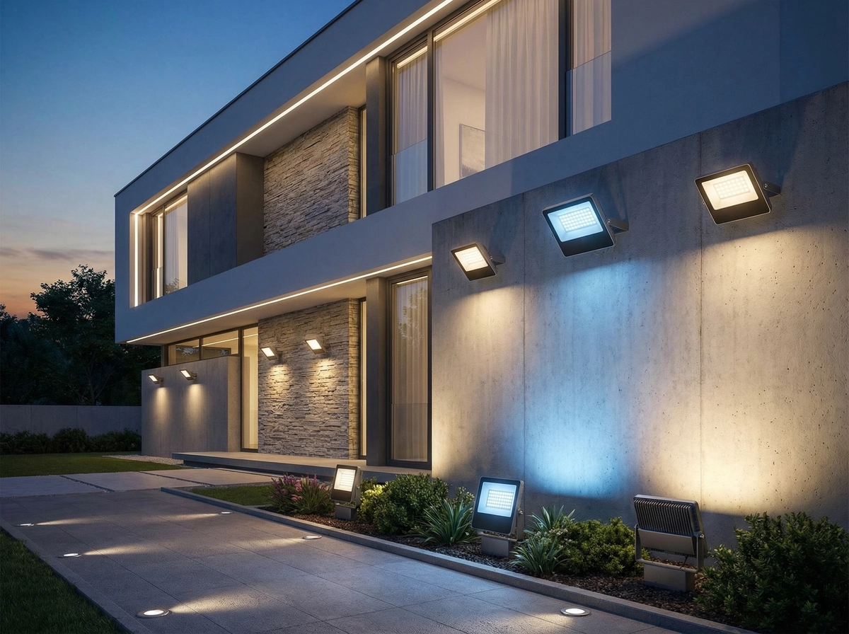 Naświetlacze LED: Nowoczesność i oszczędność